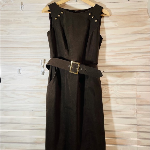 AGB Dress Professional Brown, Size 6 - Picture 2 of 11